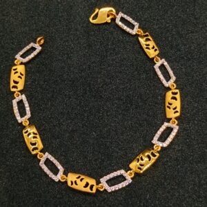22k Gold Diamond Ladies Bracelet