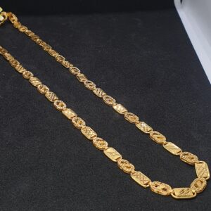 Gold 91.6 Indo Navabi Design Gents Chain