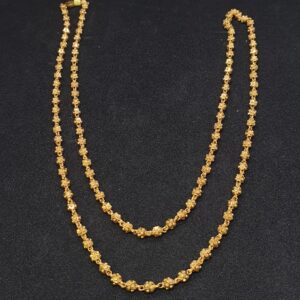 Gold 91.6 Vertical Mala