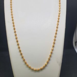 Gold 91.6 Vertical Mala