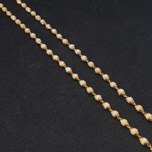 Gold 91.6 Tulsi Mala