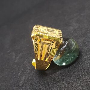 Gold 91.6 Apple Design Gents Ring