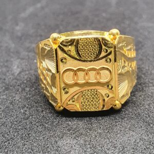 22.k 91.6 Audi Design Gents Ring