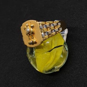 Gold 91.6 Ashok Stambh Gents Ring