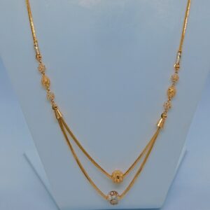 916 Gold Ladies Fancy Necklace