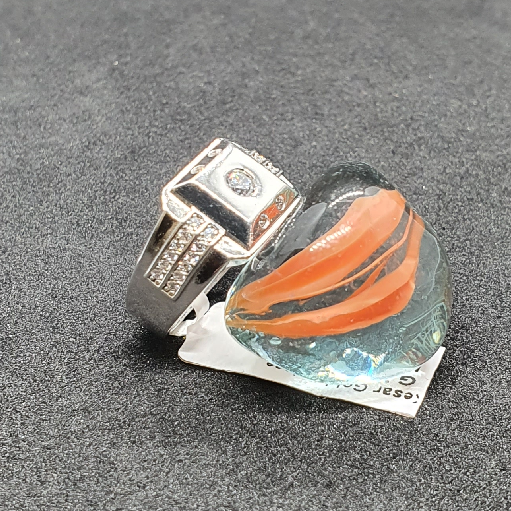 Silver 92.5 Fancy Ring - Image 2