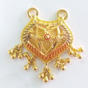 Gold 91.6 kalkatti pendant