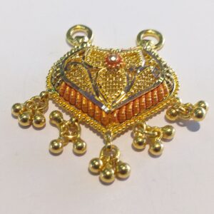 Gold 91.6 kalkatti pendant
