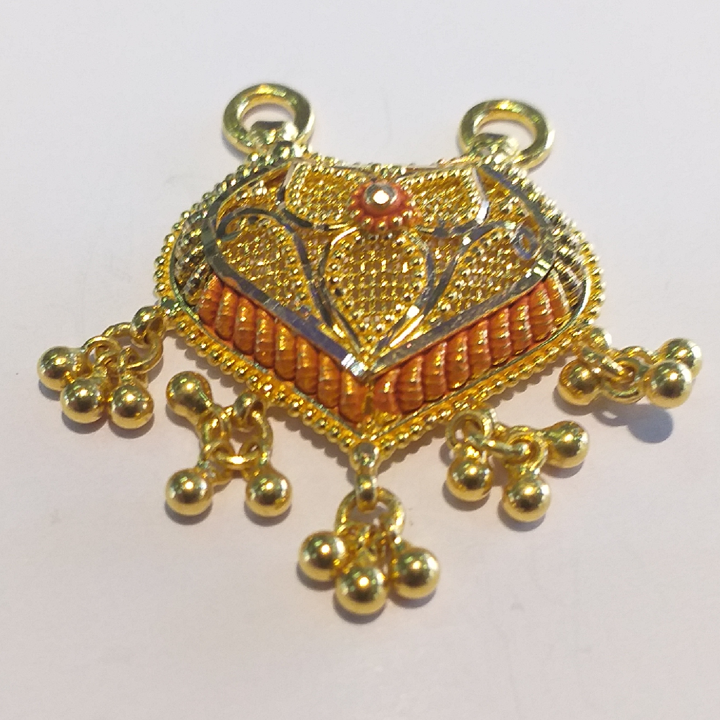 Gold 91.6 kalkatti pendant