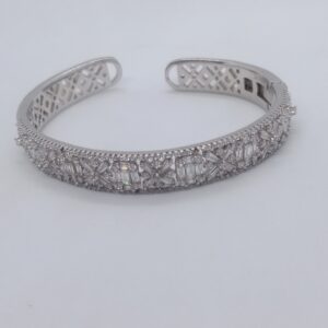 92.5 bracelet diamond silver