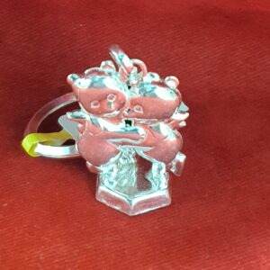 Silver Fancy Keychain