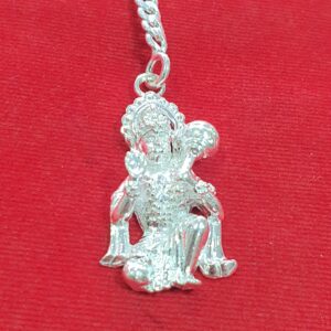 Silver Bajrangbali Keychain