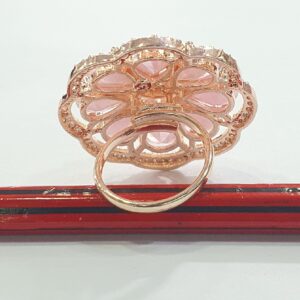 Ruby Pink Diamond Woman Ring