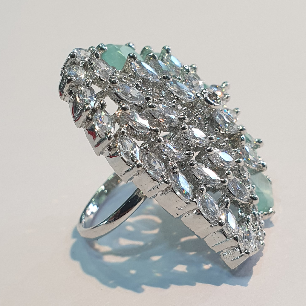 Ruby Diamond Micro Women Ring - Image 2