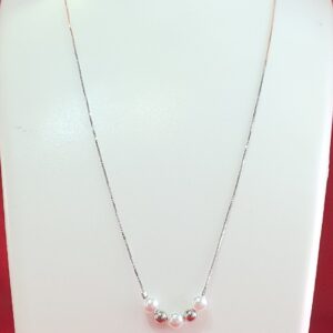 Silver 925 moti chain pendant