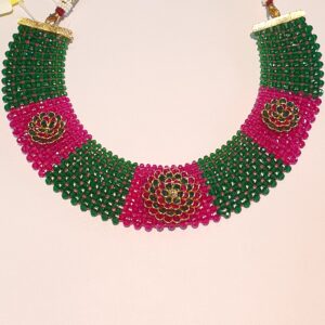 18.k Choker Fancy Moti Necklace