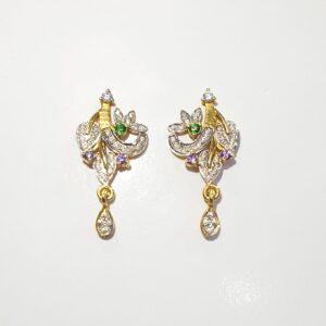 91.6 Diamond Ladies Fancy Earrings