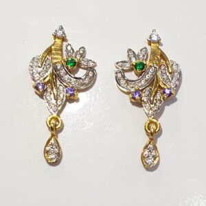91.6 Diamond Ladies Fancy Earrings