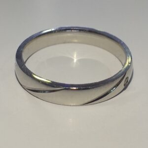 Silver 9.25 Simple Design Ring