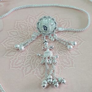Silver Peacock Design Kandoori