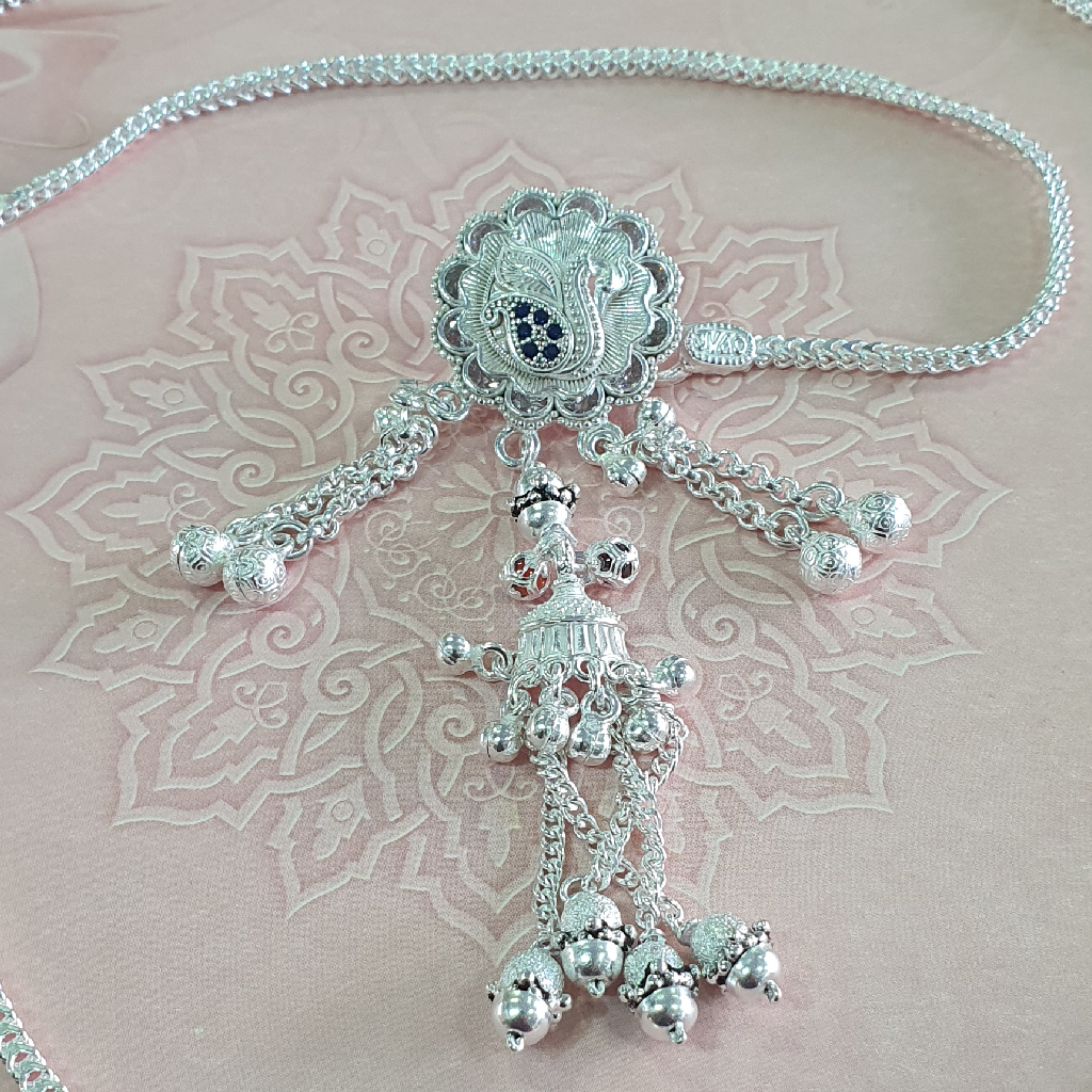 Silver Peacock Design Kandoori - Image 2