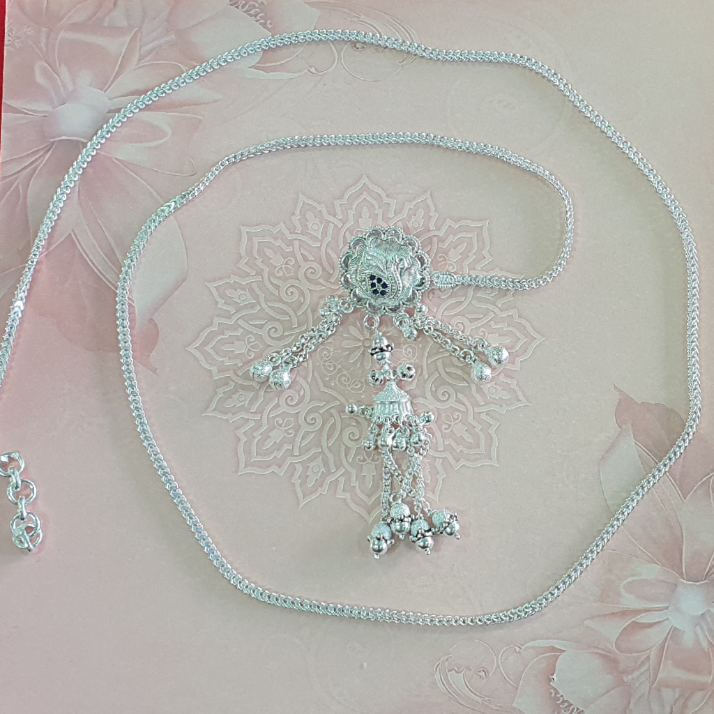 Silver Peacock Design Kandoori