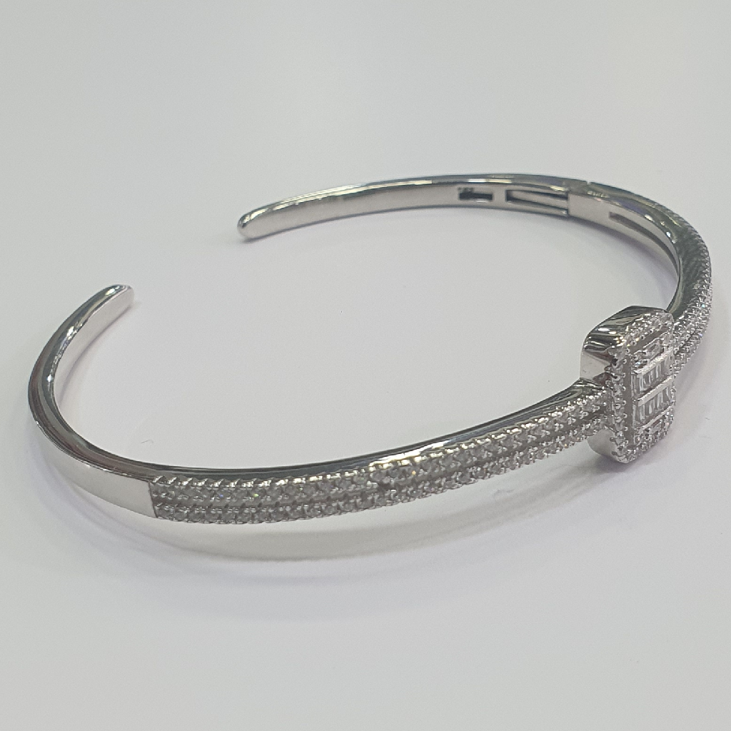 92.5 Silver diamond kada - Image 2