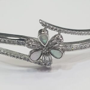 Silver 92.5 diamond fancy kada
