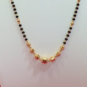 22k gold simple design mangalsutra