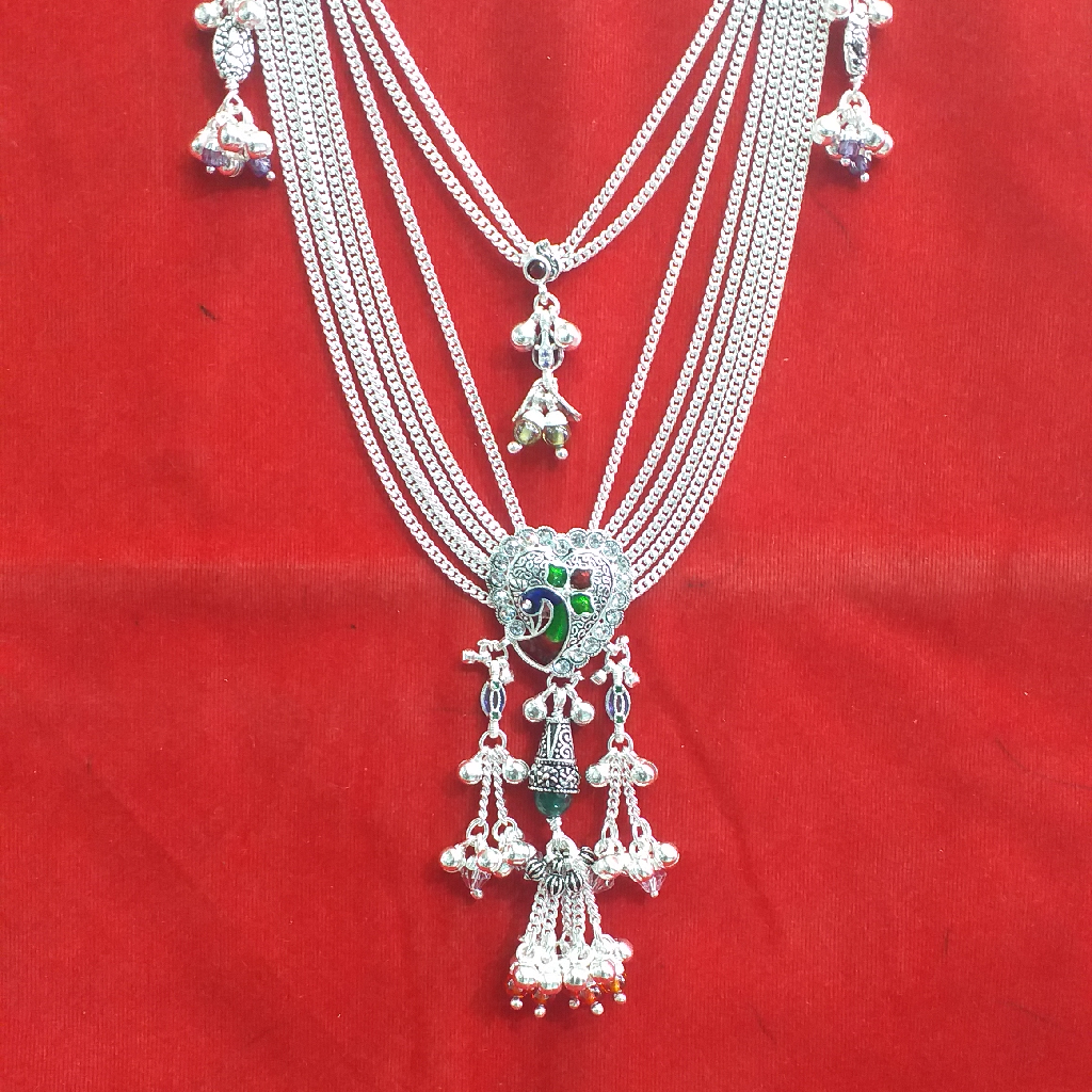 Silver Picok Design Double Naka Juda - Image 2