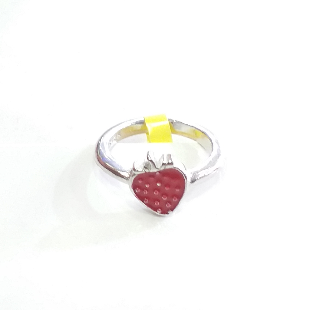 92.5 Silver Apple ?Ring - Image 2