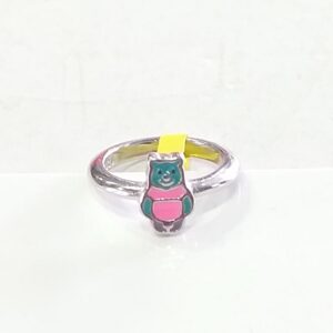 Silver 92.5 Teddy Bear Ring