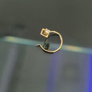 18k Real Diamond Nosepin