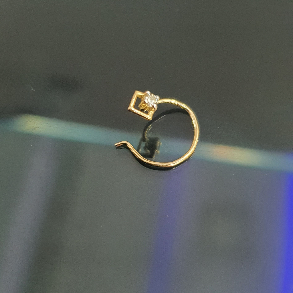 18k Real Diamond Nosepin