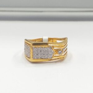 22.k Gold Diamond Ring