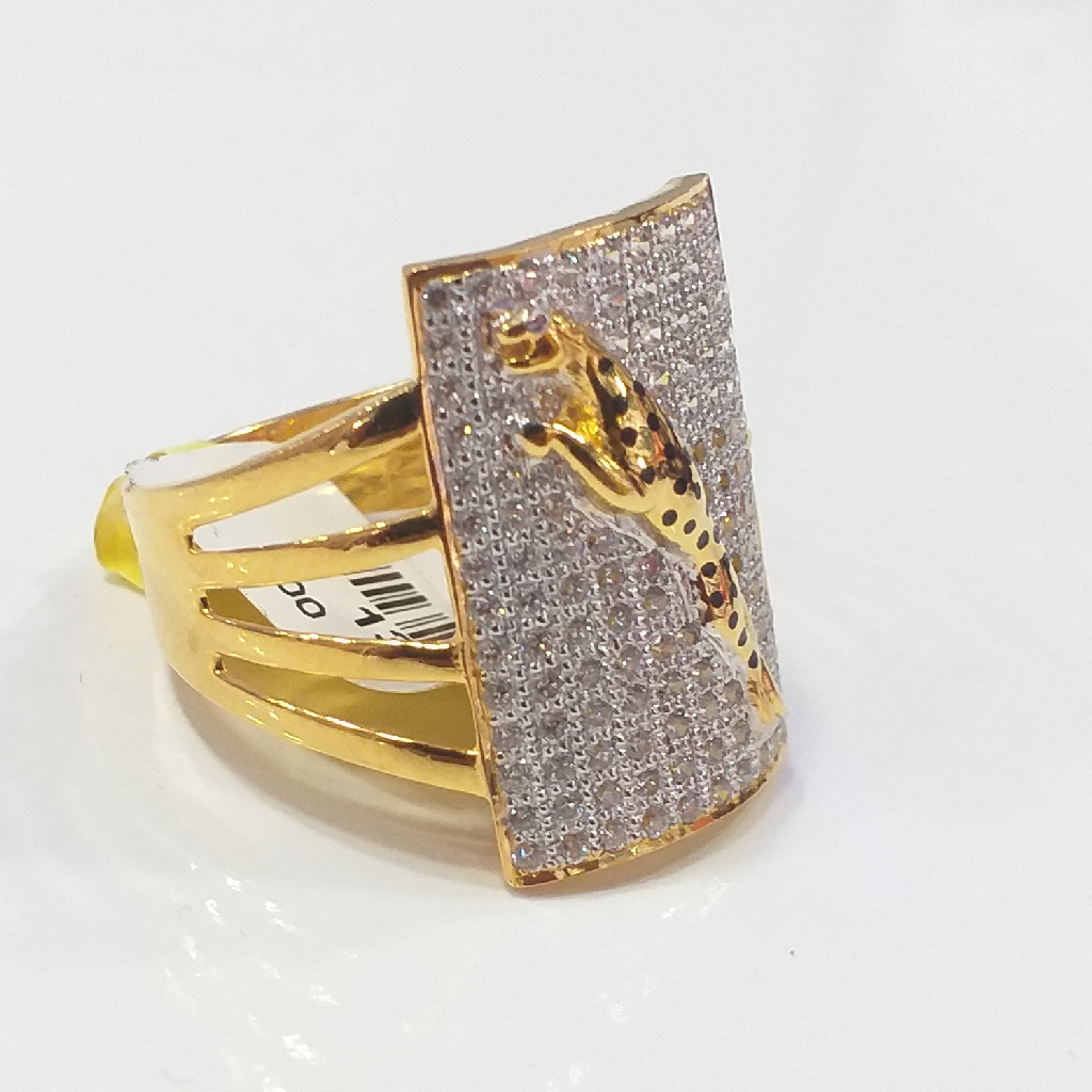 22k 916 Gold Jeguar Design - Image 2