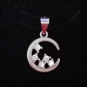 92.5 silver fancy design pendant set