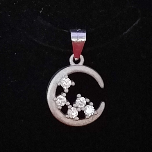 92.5 silver fancy design pendant set - Image 2