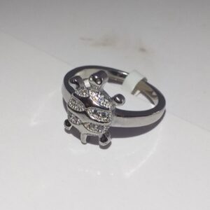 92.5 Silver Parnika Little Tortoise Ring