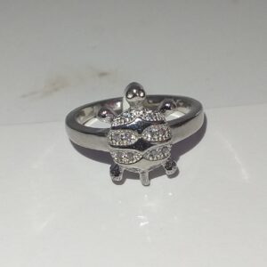92.5 Silver Parnika Little Tortoise Ring