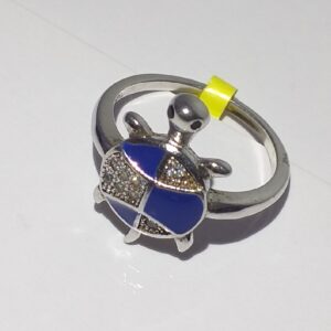 92.5 Silver Italian Tortoise Ring