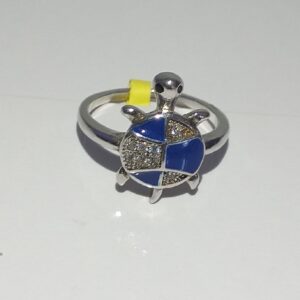 92.5 Silver Italian Tortoise Ring