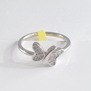 Silver 92.5 Butterfly Ring