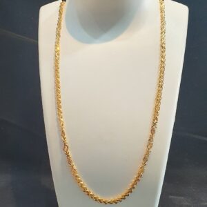 91.6 Gold Ox Handmade Gents Chain