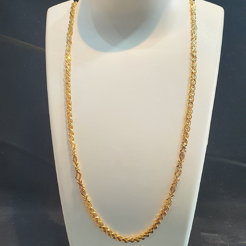 91.6 Gold Ox Handmade Gents Chain - Image 2