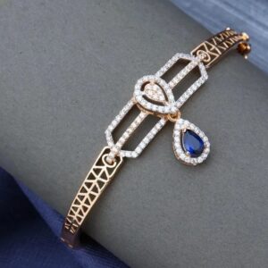 18k Rose Gold Ladise Kada Bracelet