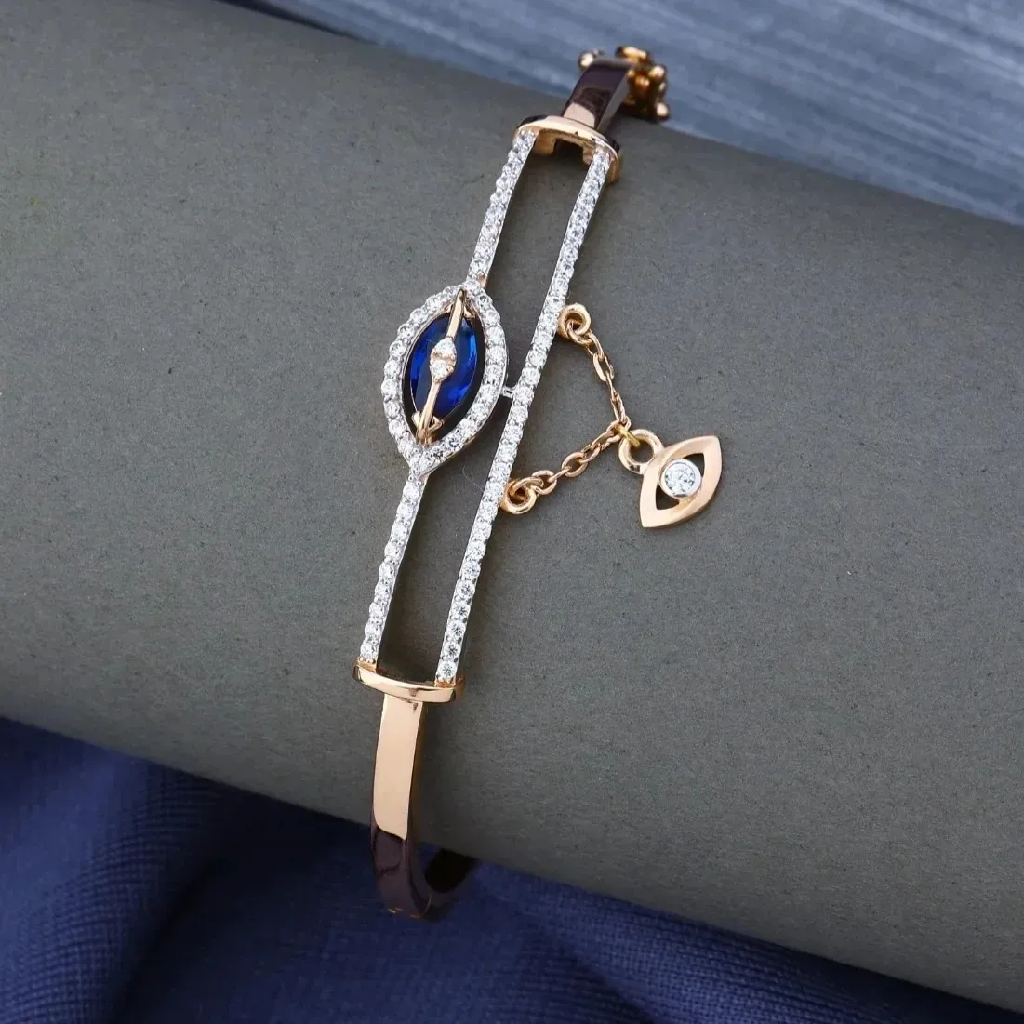 18k Rose Gold New Design Ladise Kada