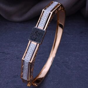 18k Rose Gold New Gents Kada