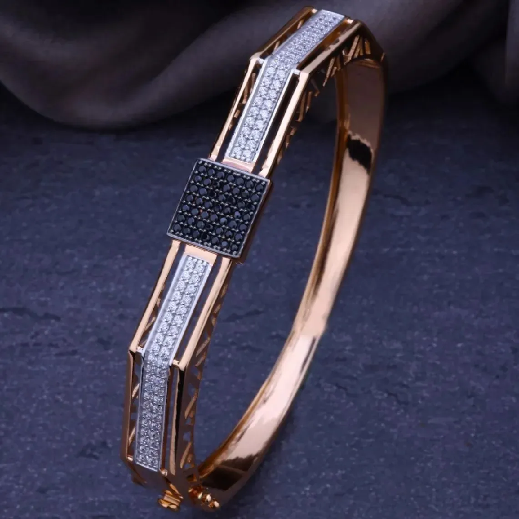 18k Rose Gold New Gents Kada
