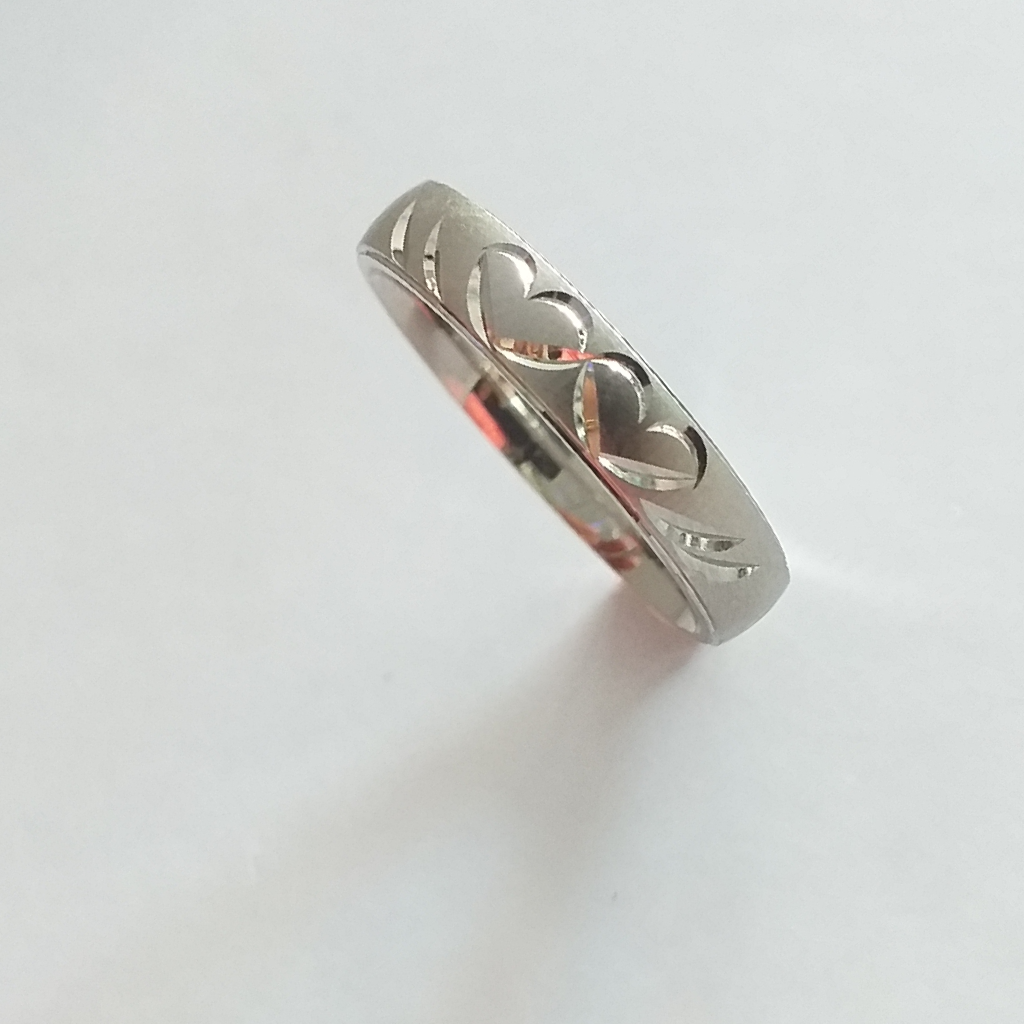92.5 Silver Mate Polish Thumb ring - Image 2